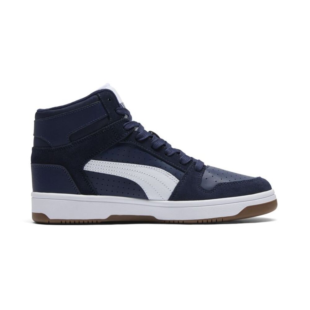 Puma Mens Puma Rebound Layup Suede Blue Shoes (NWT)